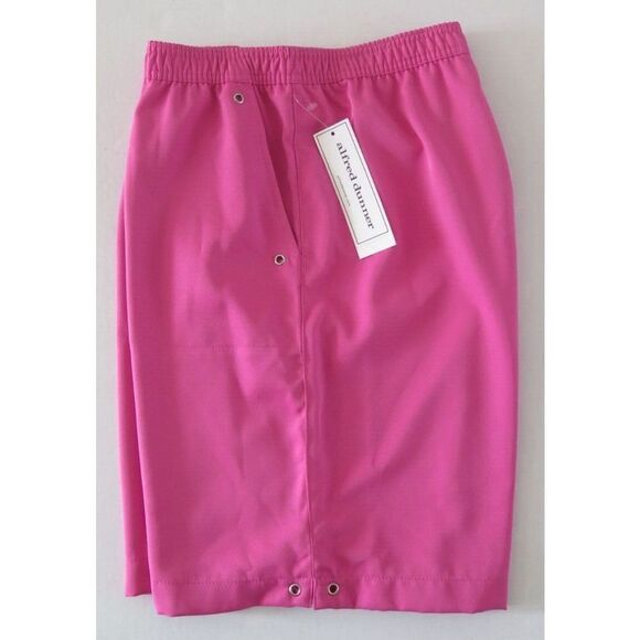 Alfred Dunner 01103 Women's Sz 10 Geranium Pink Classics Stretch Shorts - Picture 3 of 4